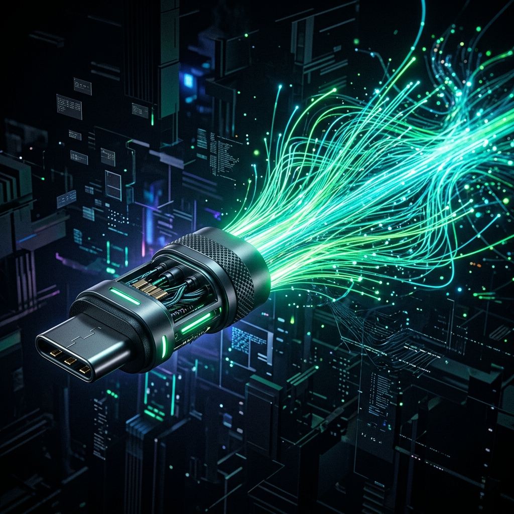 USB Connection Illustration